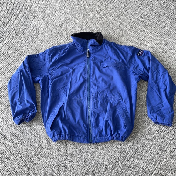 Polo Ralph Lauren Other - Vintage Men's POLO Ralph Lauren Blue Bomber Jacket. Medium